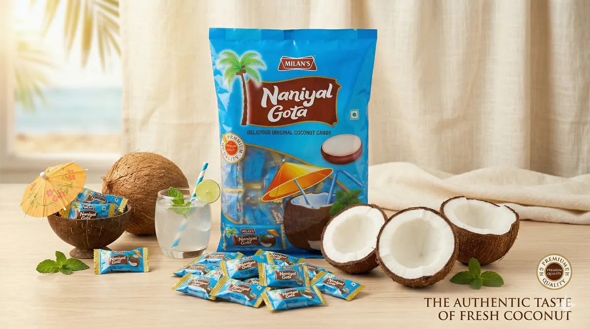 Nariyal Gota — Coconut Candy